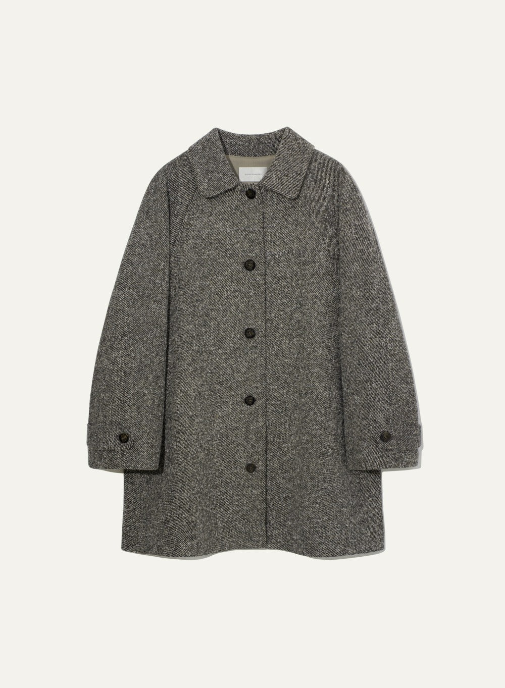 Kindersalmon Freya Wool Coat Melange