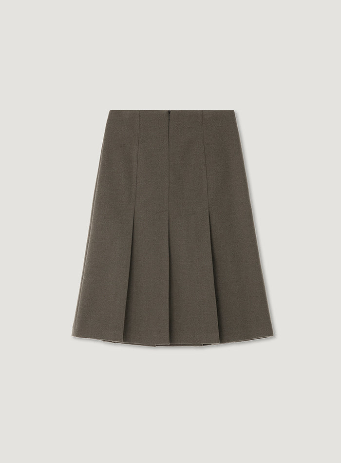 Mango Maniplease Classic Pleats Skirt
