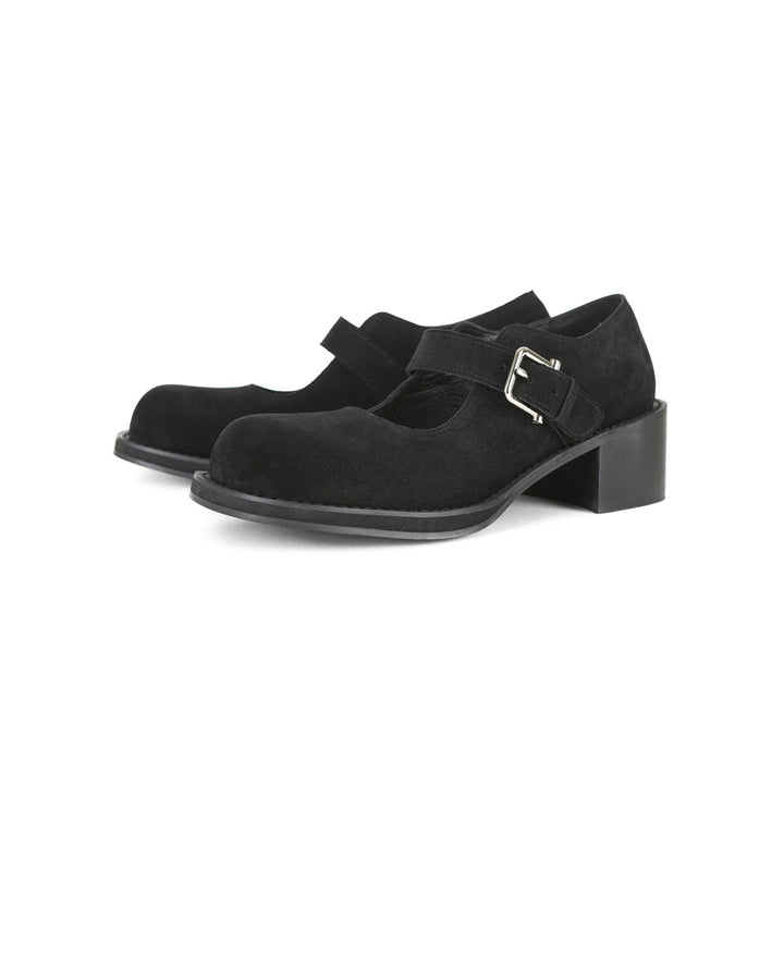 Osoi Brocle Mary Jane Suede Black