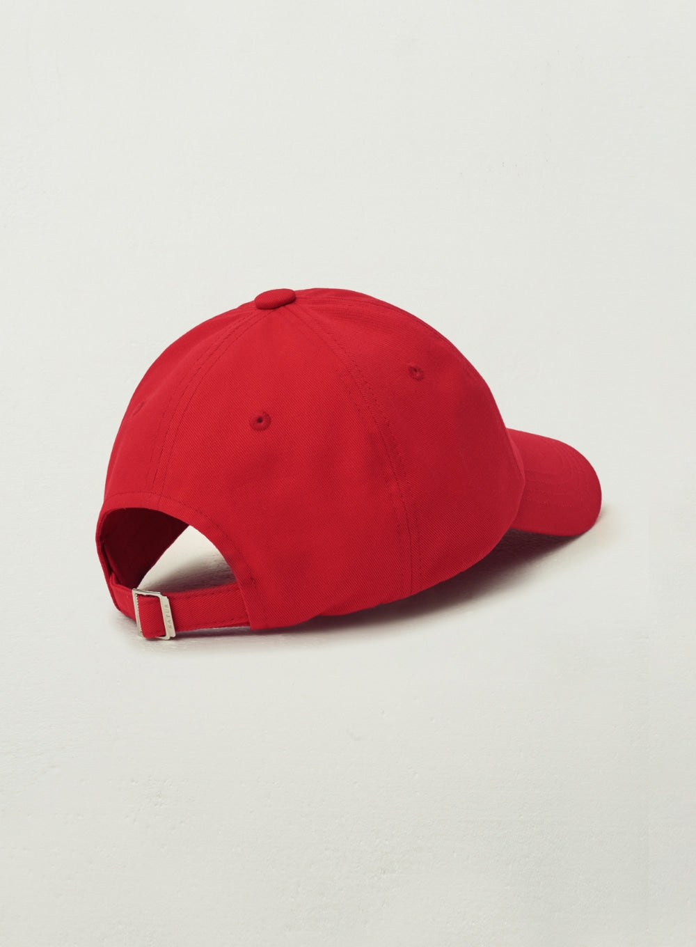 [satur] Classic Small Logo Ball Cap - Red