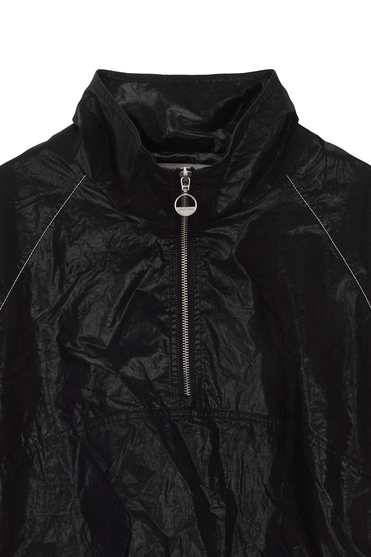 Matinkim Matin Coating Anorak Jumper IN Black