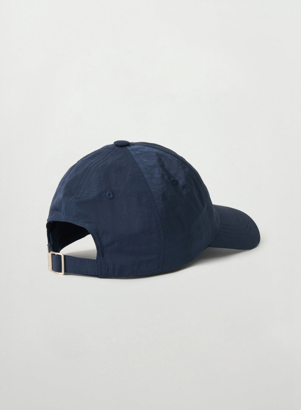 Satur Nylon Casual Ball Cap - Navy