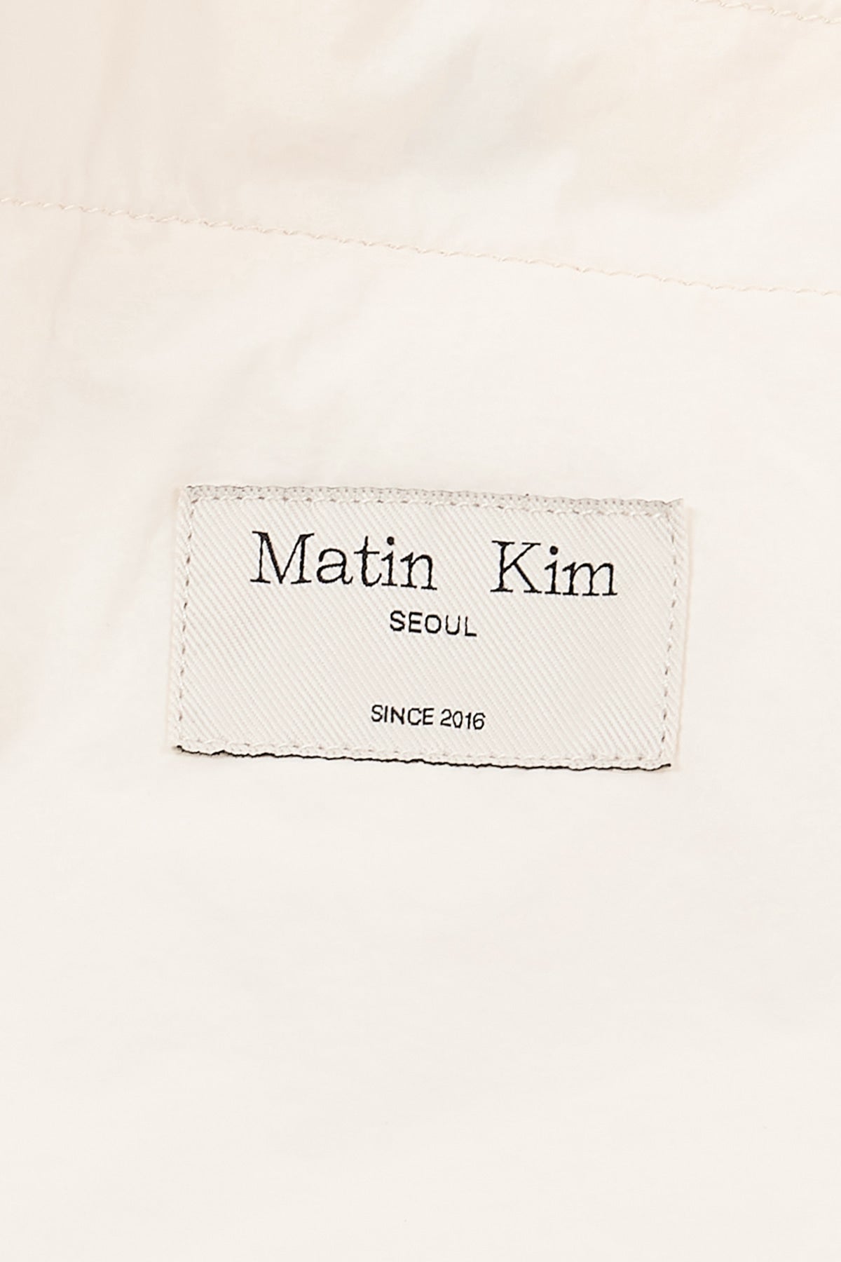 [matinkim] MATIN CRISP BIG ECOBAG IN IVORY