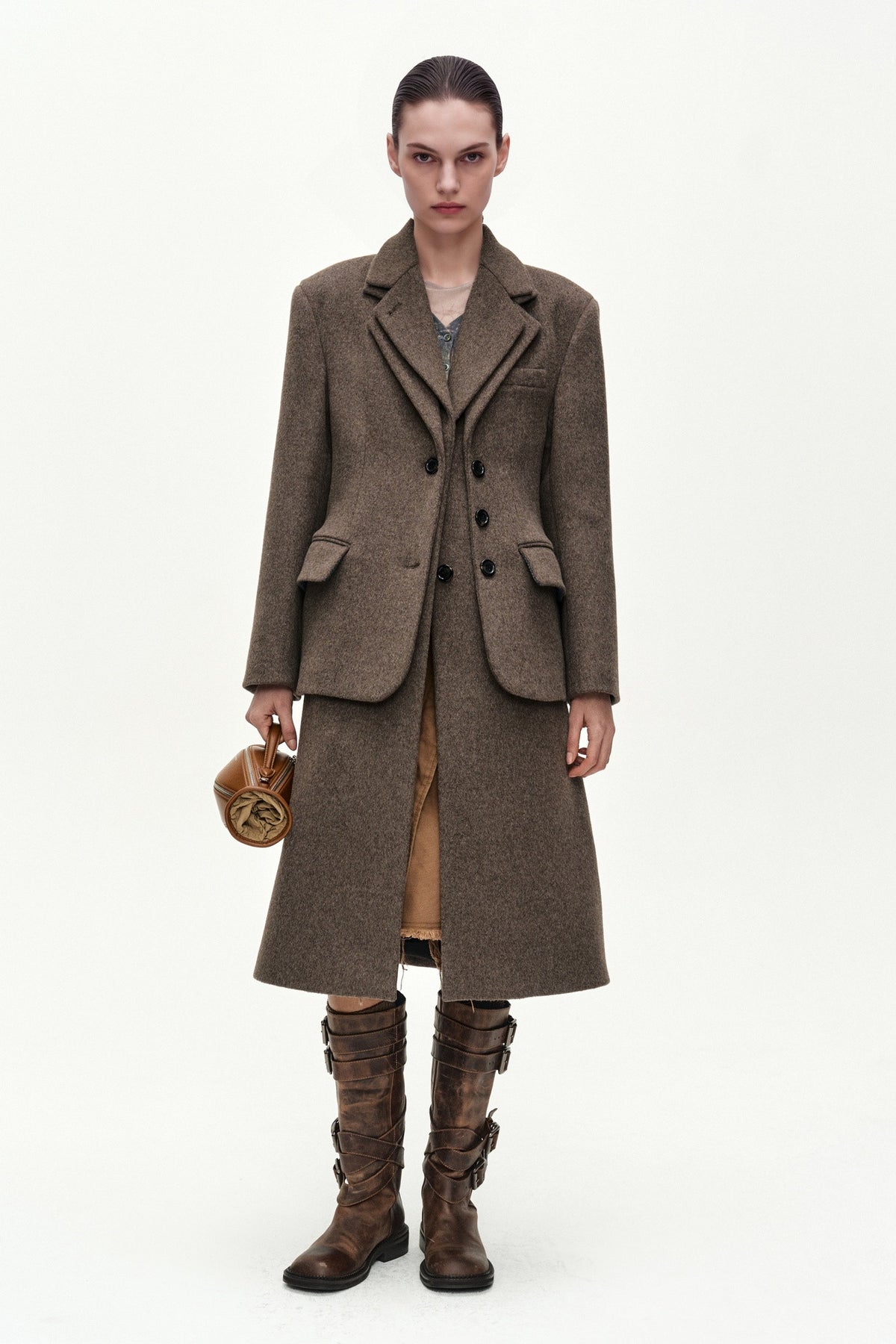 Andersson Bell Blazer Layered 26 Coat