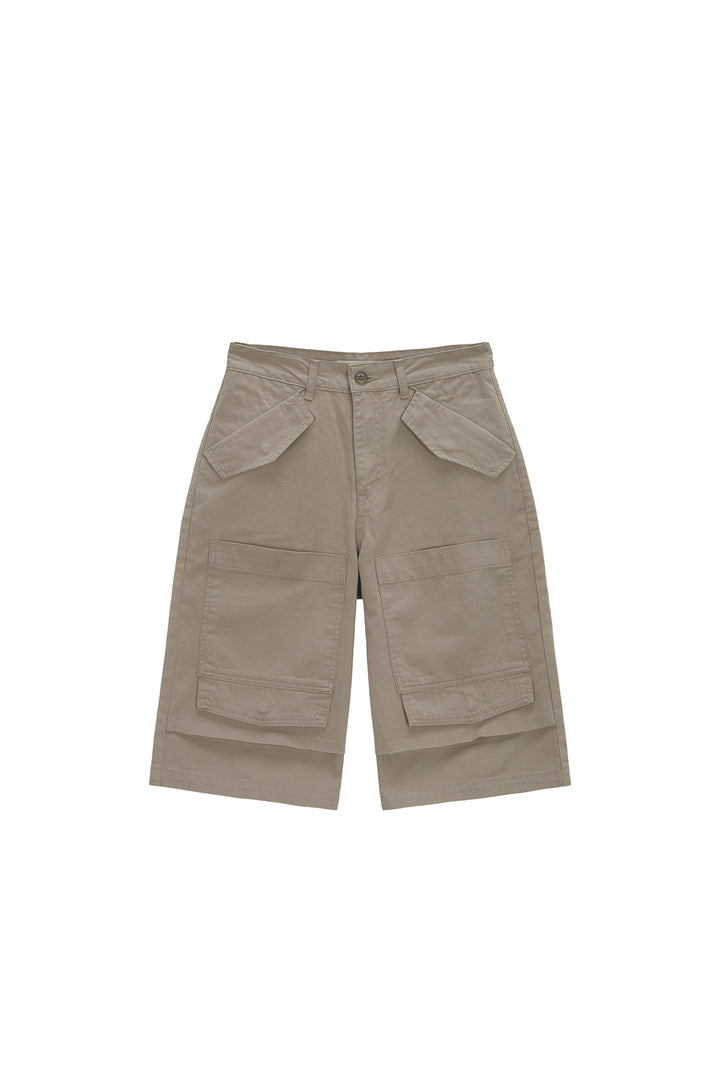 Matinkim Front Pocket Bermuda Pants IN Beige