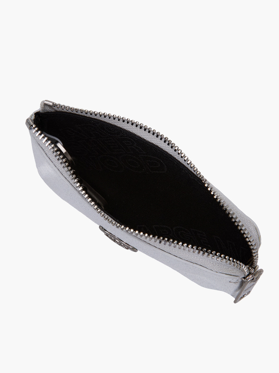 Margesherwood Heart Zipper Wallet Silver Logo silver starry-effect