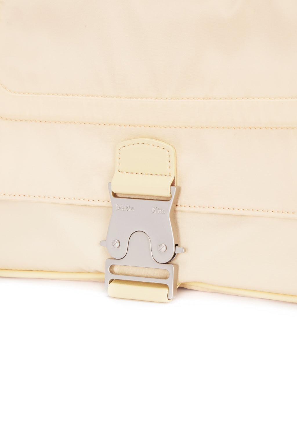 [matinkim] BUCKLE BAG IN LIGHT YELLOW