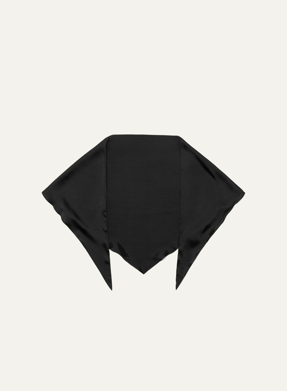 Kindersalmon Silk Scarf 09 Black