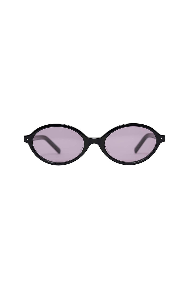 Matinkim Matin Narrow Round Sunglasses IN Purple