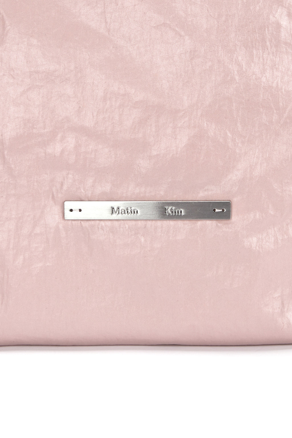[matinkim] GLOSSY TWO WAY BIG BAG IN PINK