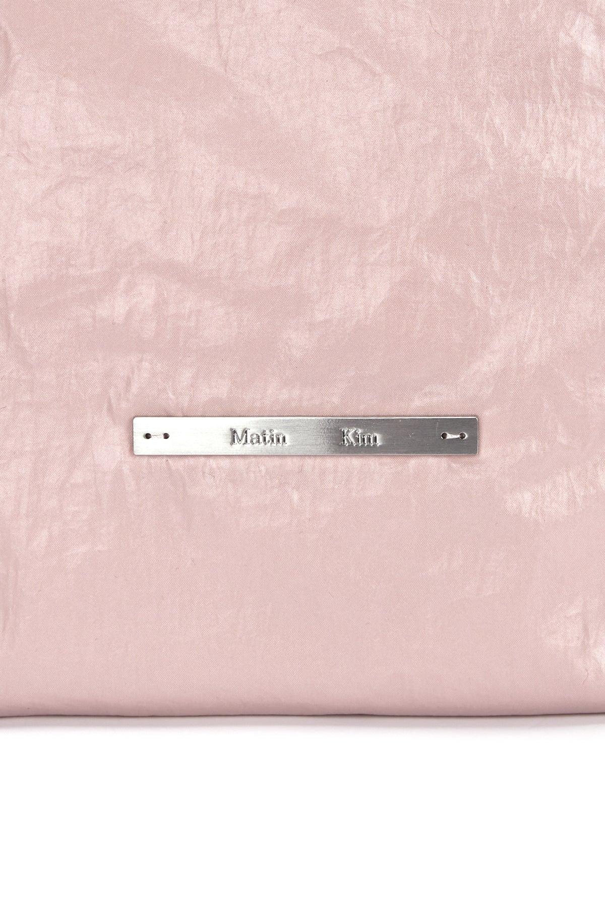 [matinkim] GLOSSY TWO WAY BIG BAG IN PINK