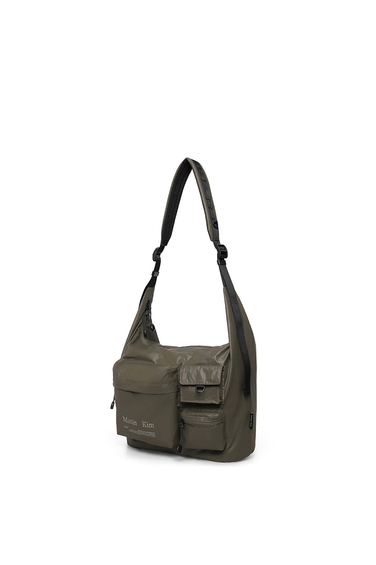 Matinkim Multi-Pocket Lite Cross Bag IN Khaki