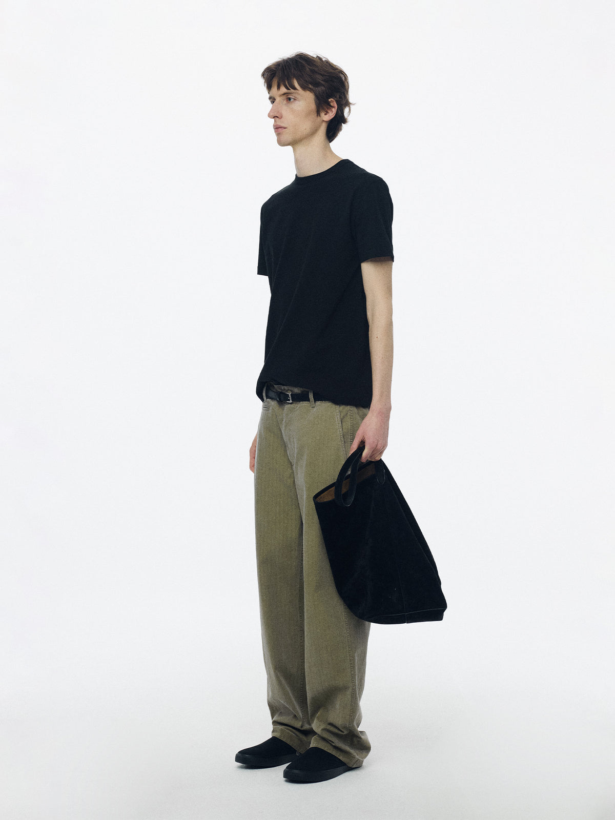 Nothing Written Eston work chino pants (Khaki) (Pre-order, ships from Nov 2)