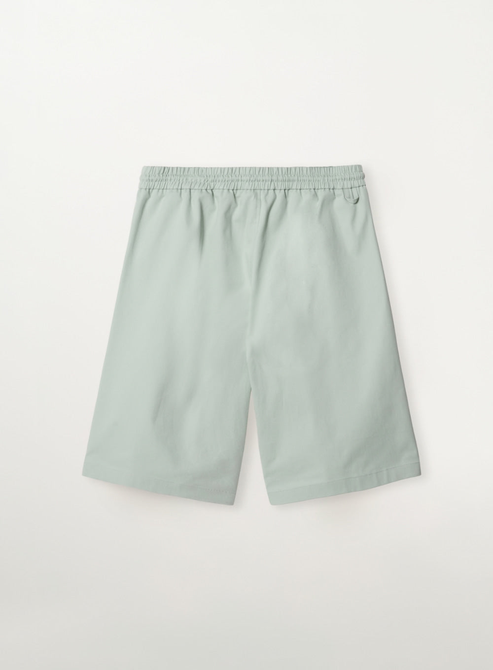 Satur Side Tuck Curved Bermuda Pants - Mint