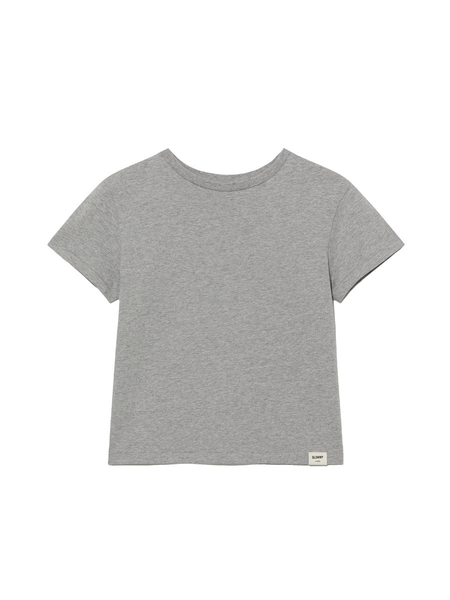 GLOWNY G Classic Tee (Melange Gray)