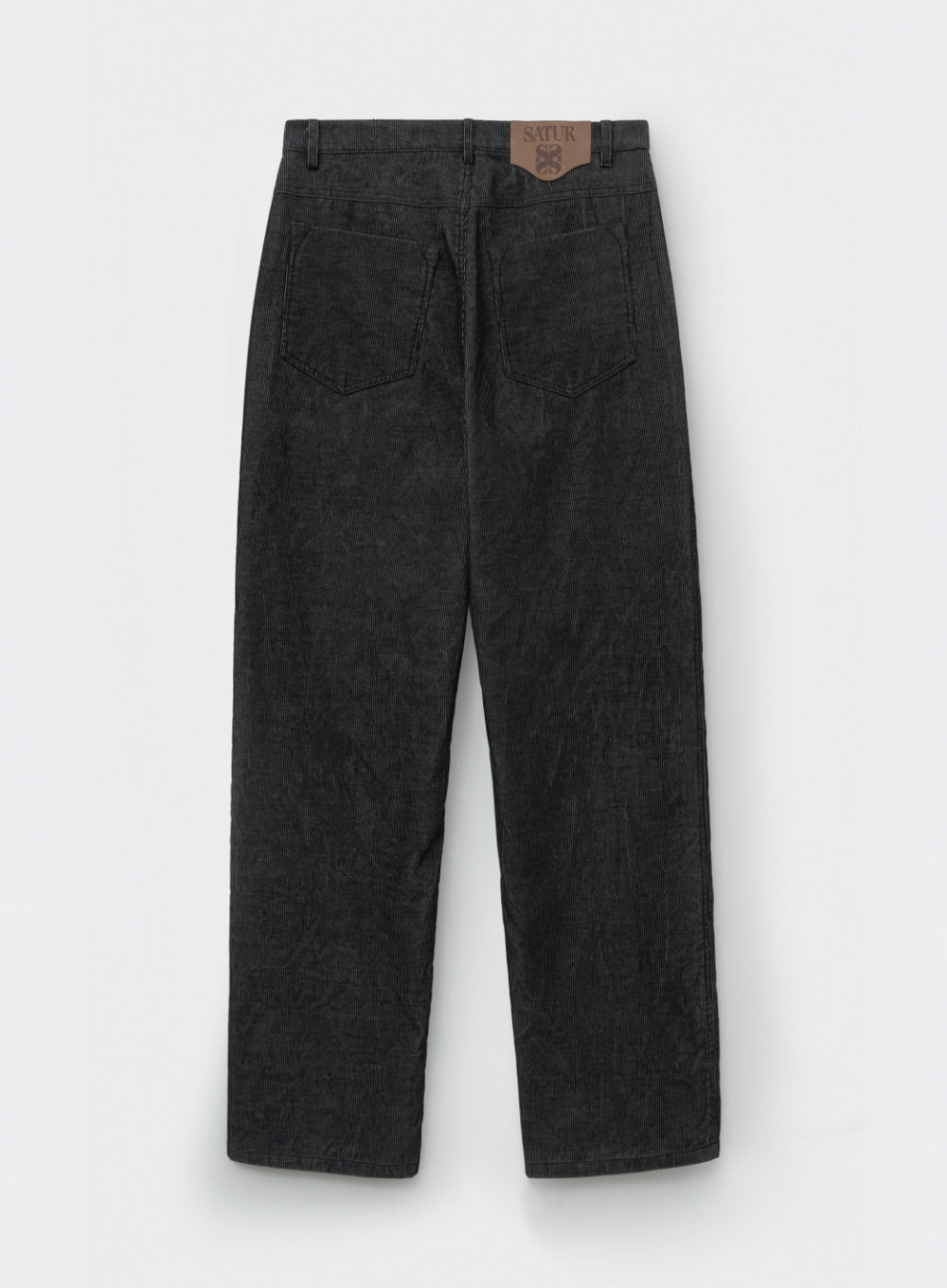 [satur] Camaro Corduroy Fade Pants - Black