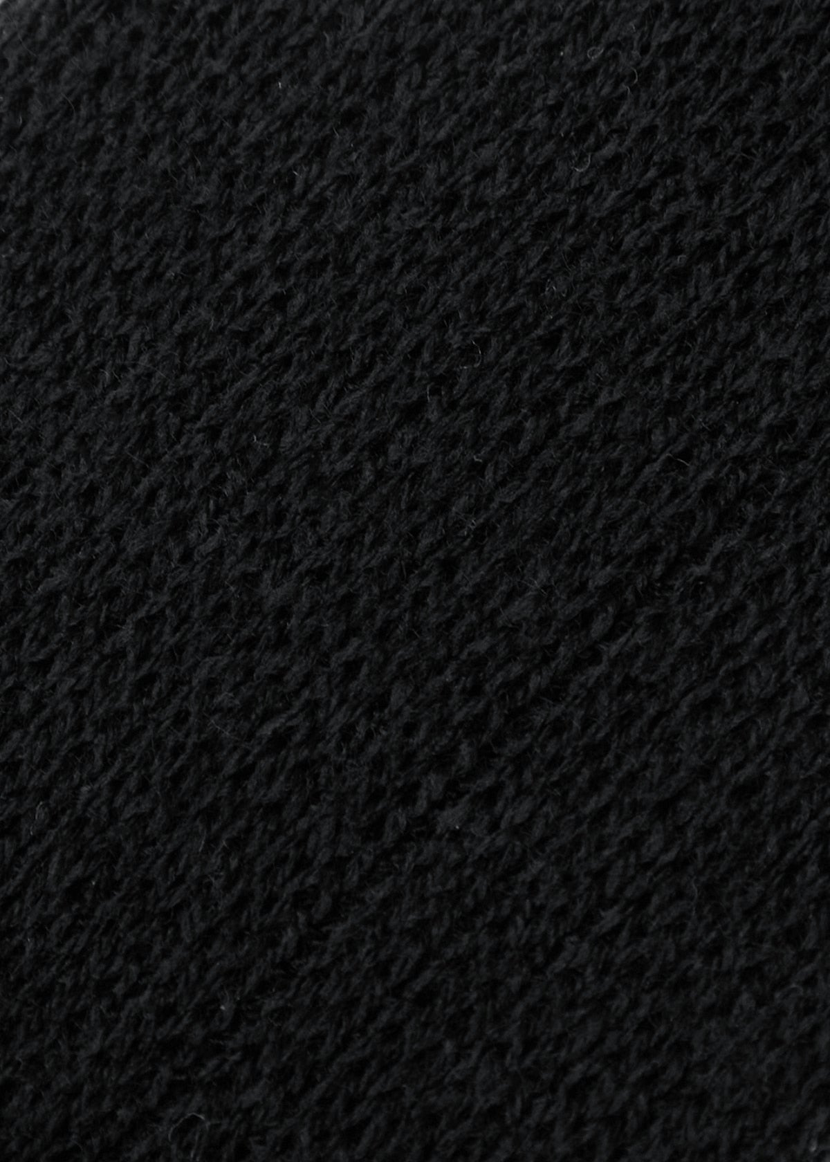 Depound sheer knit socks - black