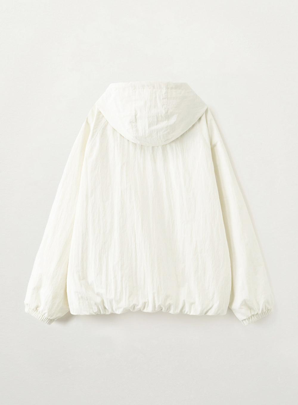 [satur] Light Weight Hood Jacket - Cream