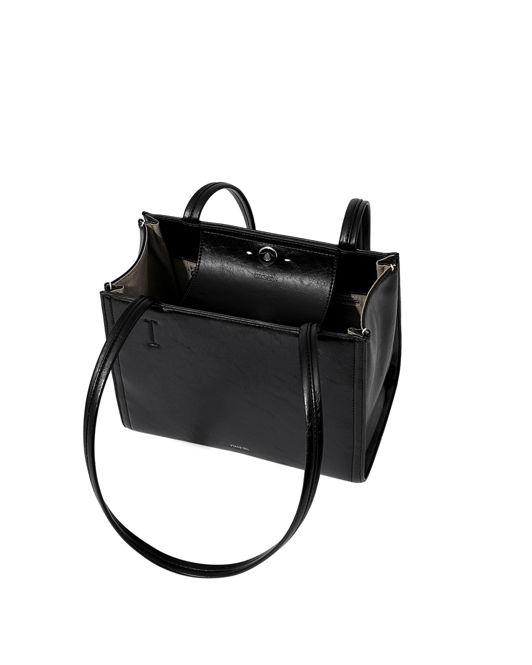 Mini Oblong Bag in Black