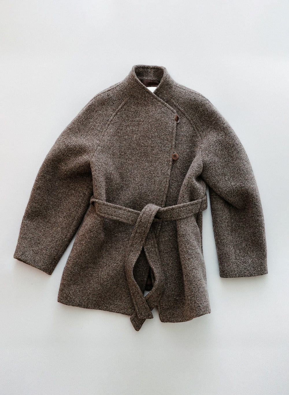 Kindersalmon Stina Half Coat Truffle