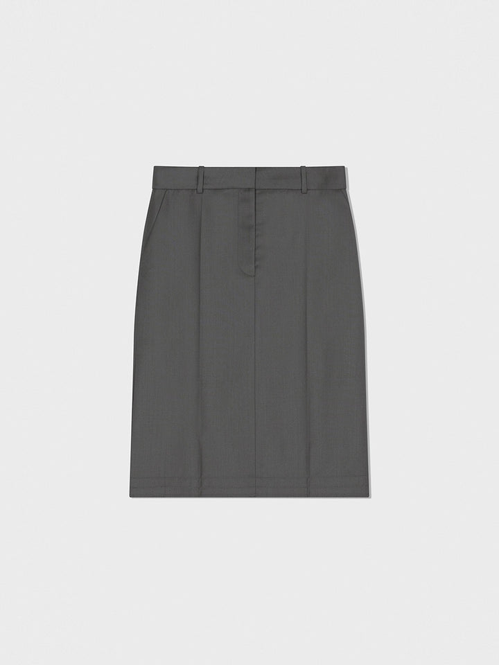 Low Classic Classic H-Line Skirt Grey