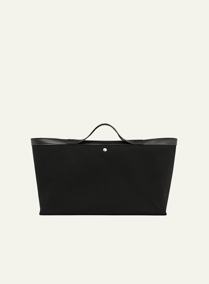 Kindersalmon Posell Canvas Tote Bag Black