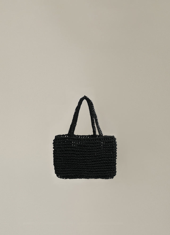 Nothing Written Jupi knitted bag (Black)