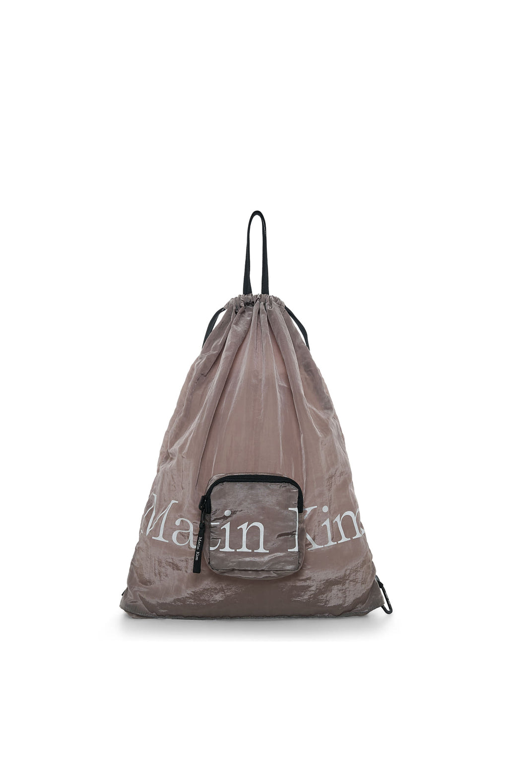 Matinkim Packable String Bag IN Grey