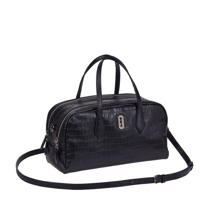 Vunque Halfmoon Two Block Tote S Black