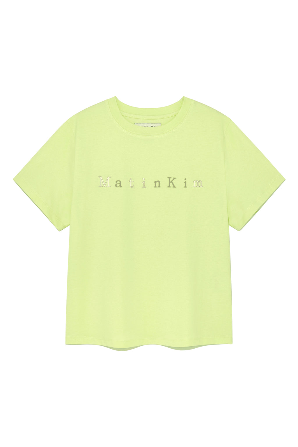 Matinkim Sticker Graphic Logo Top IN Lime