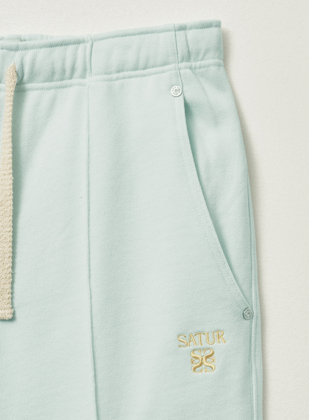 [satur] (W) Etna Lounge Straight Sweatpants - Ice Blue