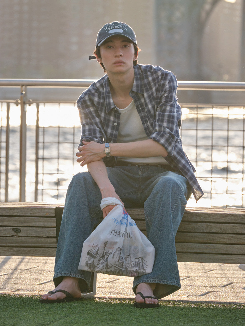 Low Classic Lc23 Ball Cap Charcoal