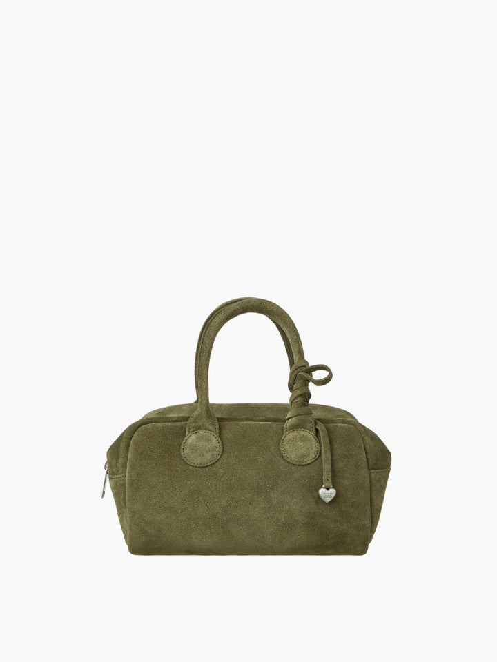 Margesherwood Soft Bowling dark olive suede
