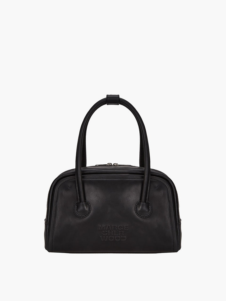 Margesherwood Soft Tote black pull-up