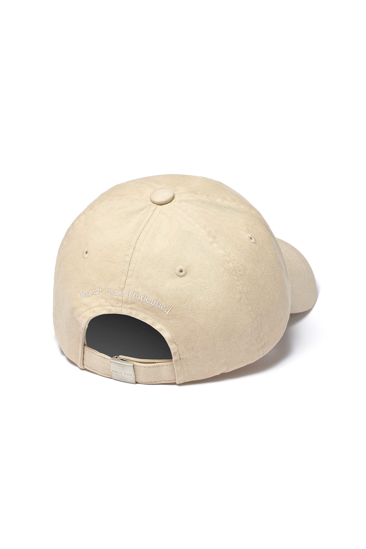 [matinkim] MATIN VOLUME LOGO BALL CAP IN BEIGE