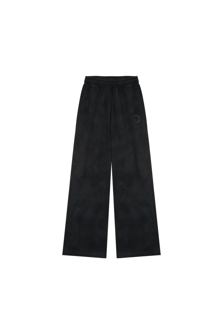 Matinkim Circle Logo Stitch Washed Sweatpants IN Dark Grey