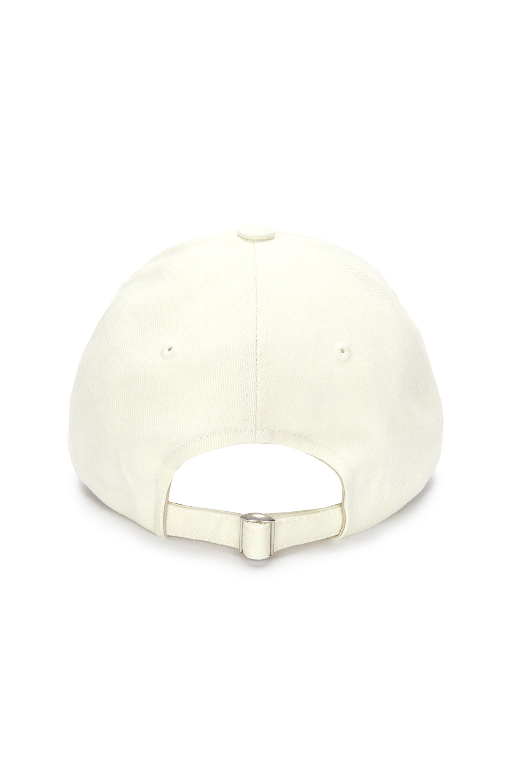 [matinkim] MACARON LOGO BALL CAP IN CREAM