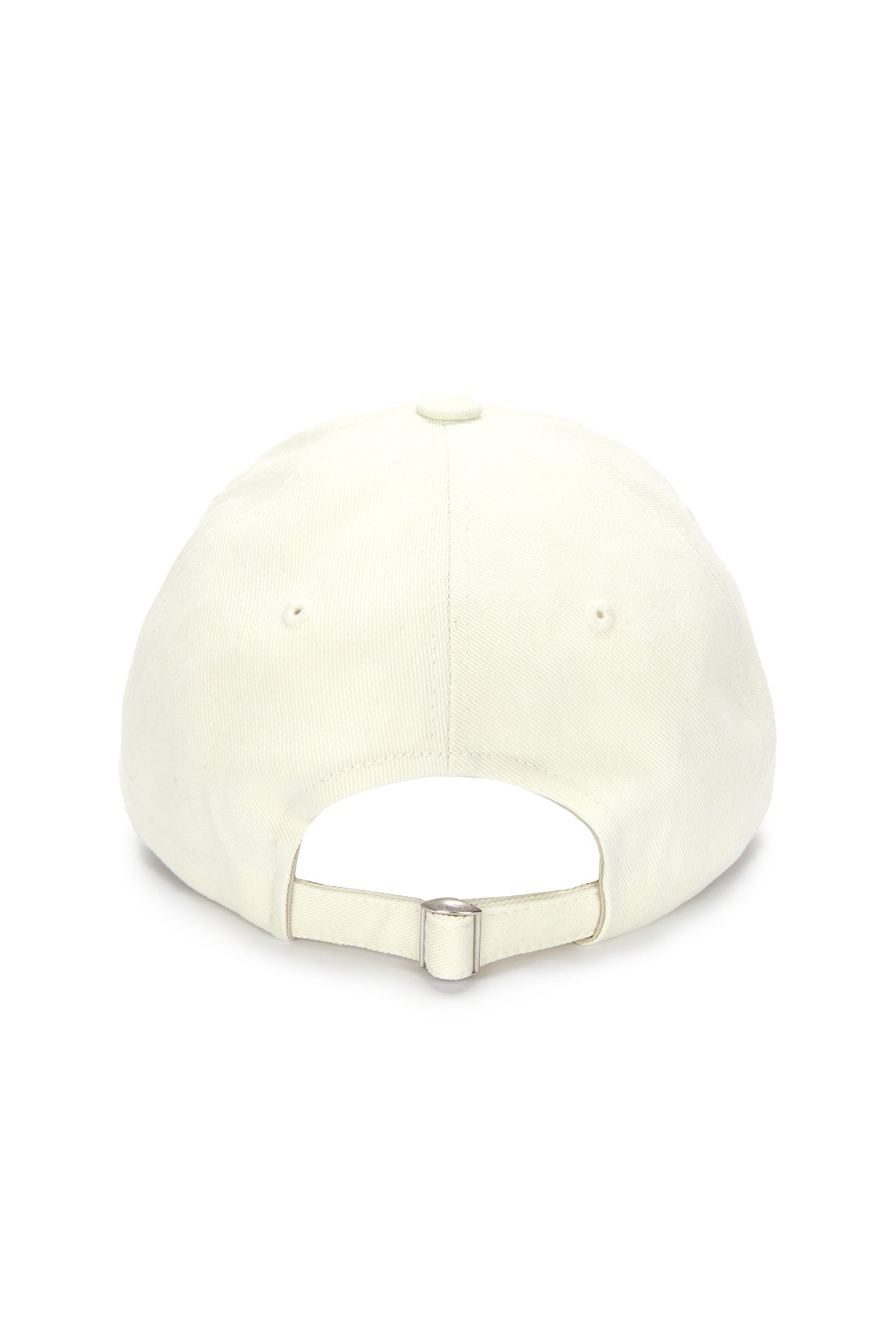 [matinkim] MACARON LOGO BALL CAP IN CREAM