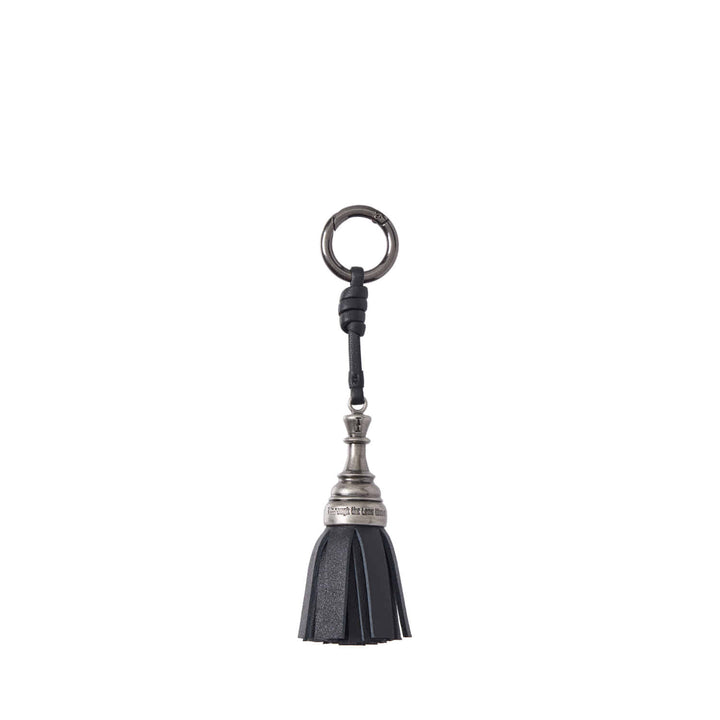 Vunque Checkmate Tassel Charm Black
