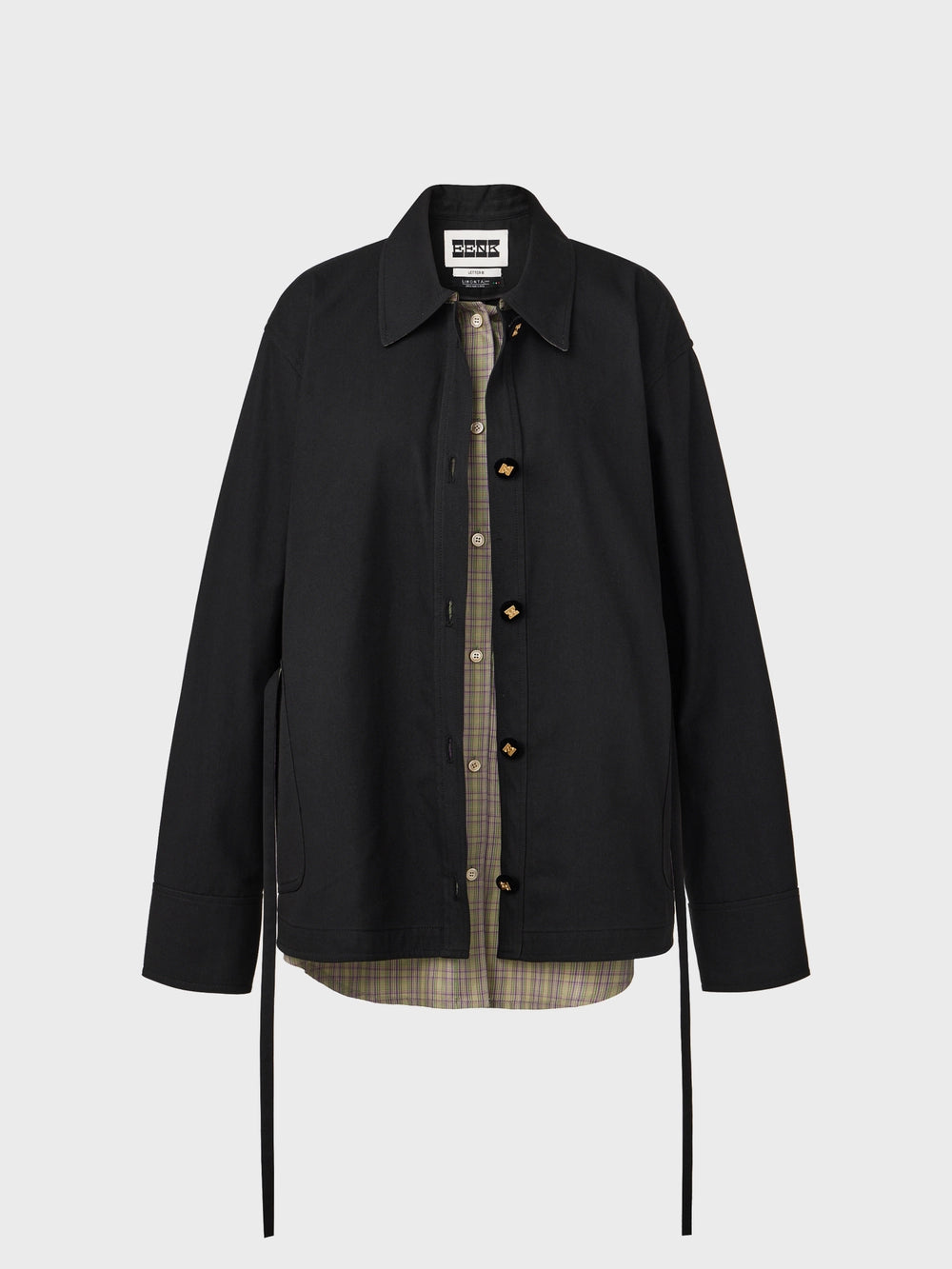 EENK Layered Jacket - Black