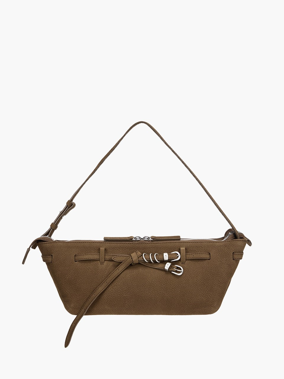 Margesherwood Grandma Used Sling Bag chestnut nubuck