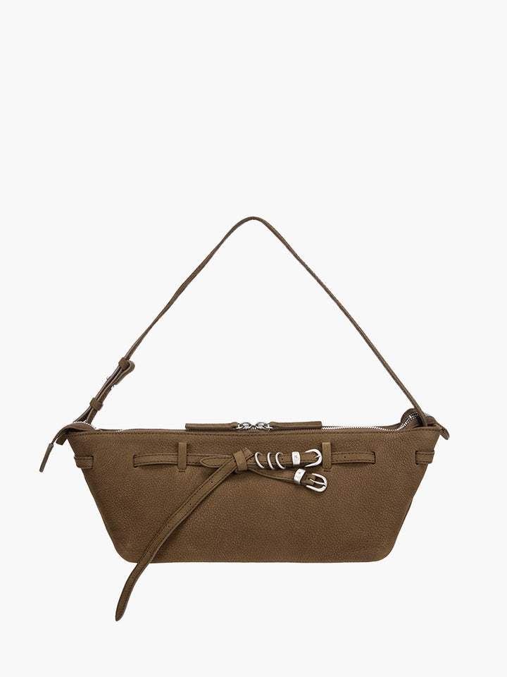 Margesherwood Grandma Used Sling Bag chestnut nubuck