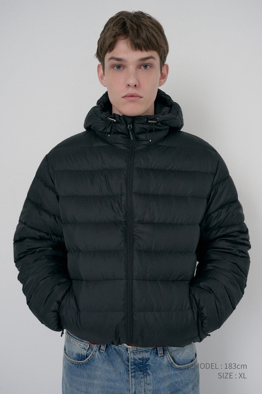 Dunst Unisex Light Goose Down Jacket Black