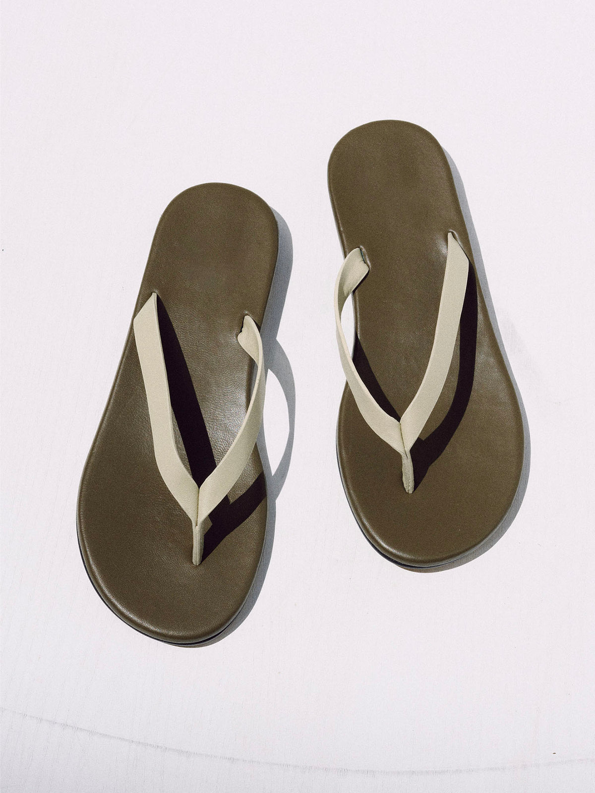 Nothing Written Colette lamb sandals (Olive)