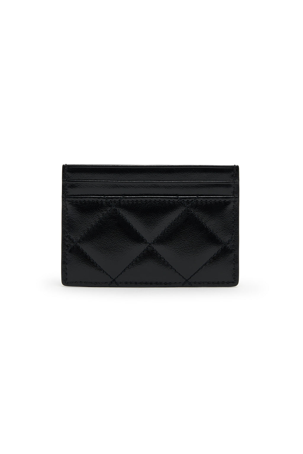 Matinkim Puff Quilt Card Wallet IN Black