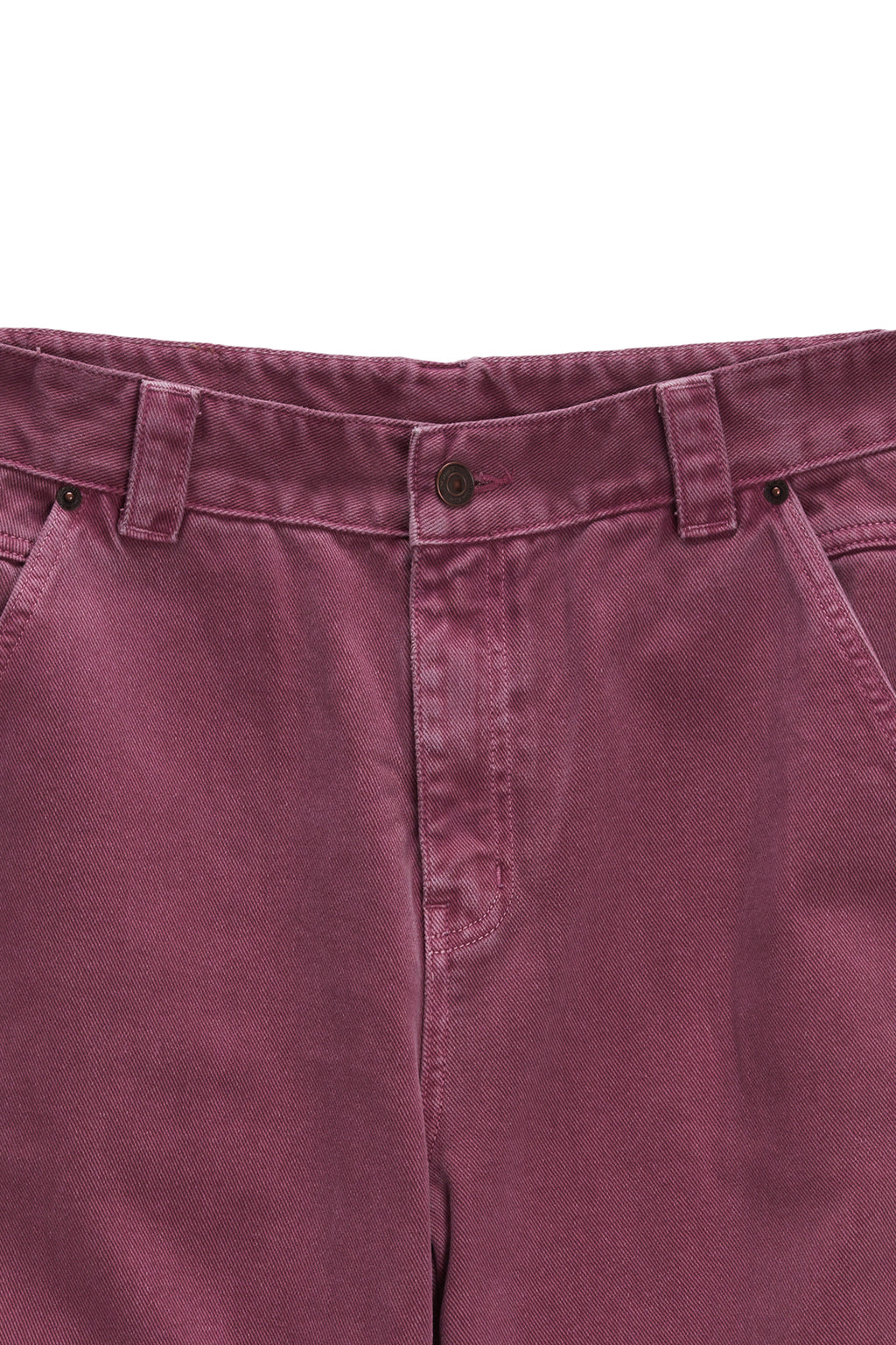 [matinkim] SIDE POINT COLOR DENIM PANTS FOR MEN IN PINK