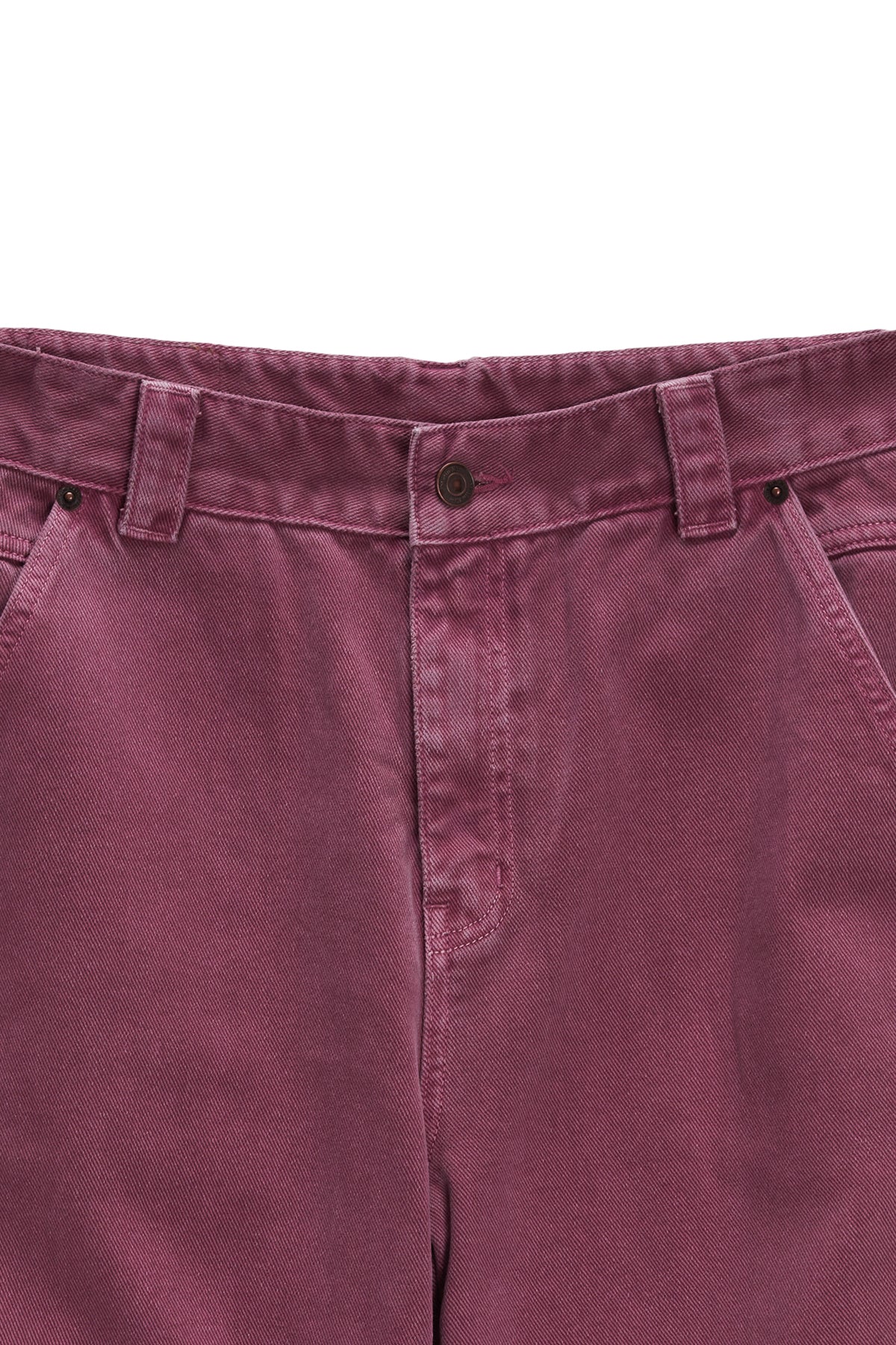 [matinkim] SIDE POINT COLOR DENIM PANTS FOR MEN IN PINK