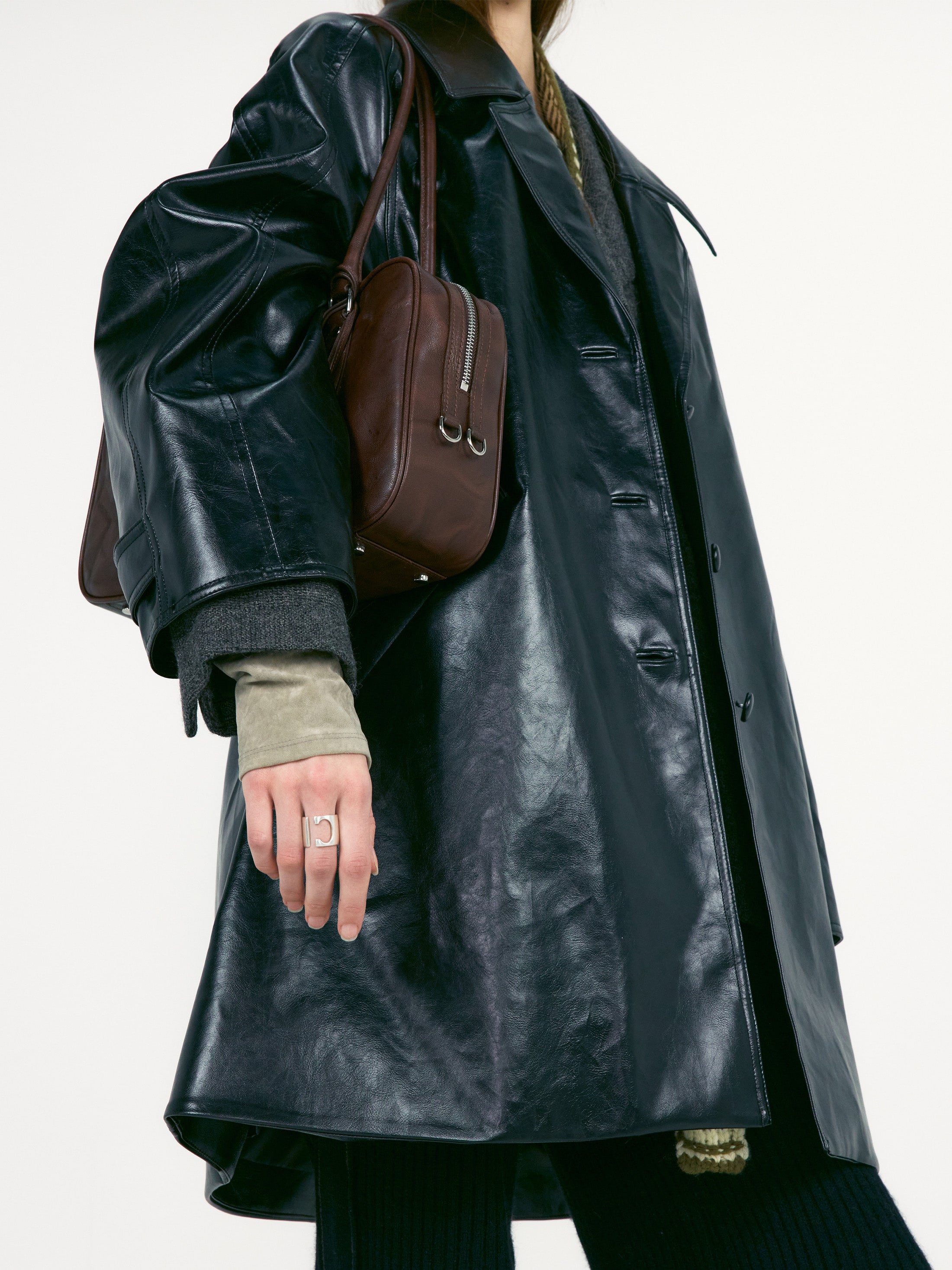 Low Classic Bookey Bag Leather Brown