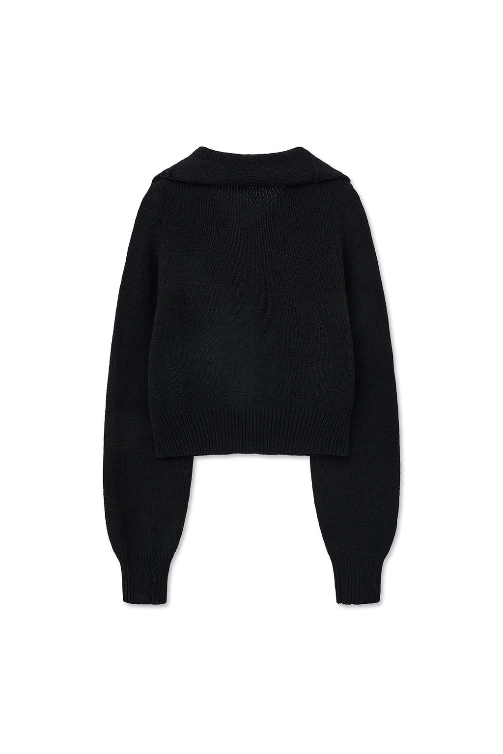 [matinkim] HOOK POINT TWO WAY CROSS CARDIGAN IN BLACK