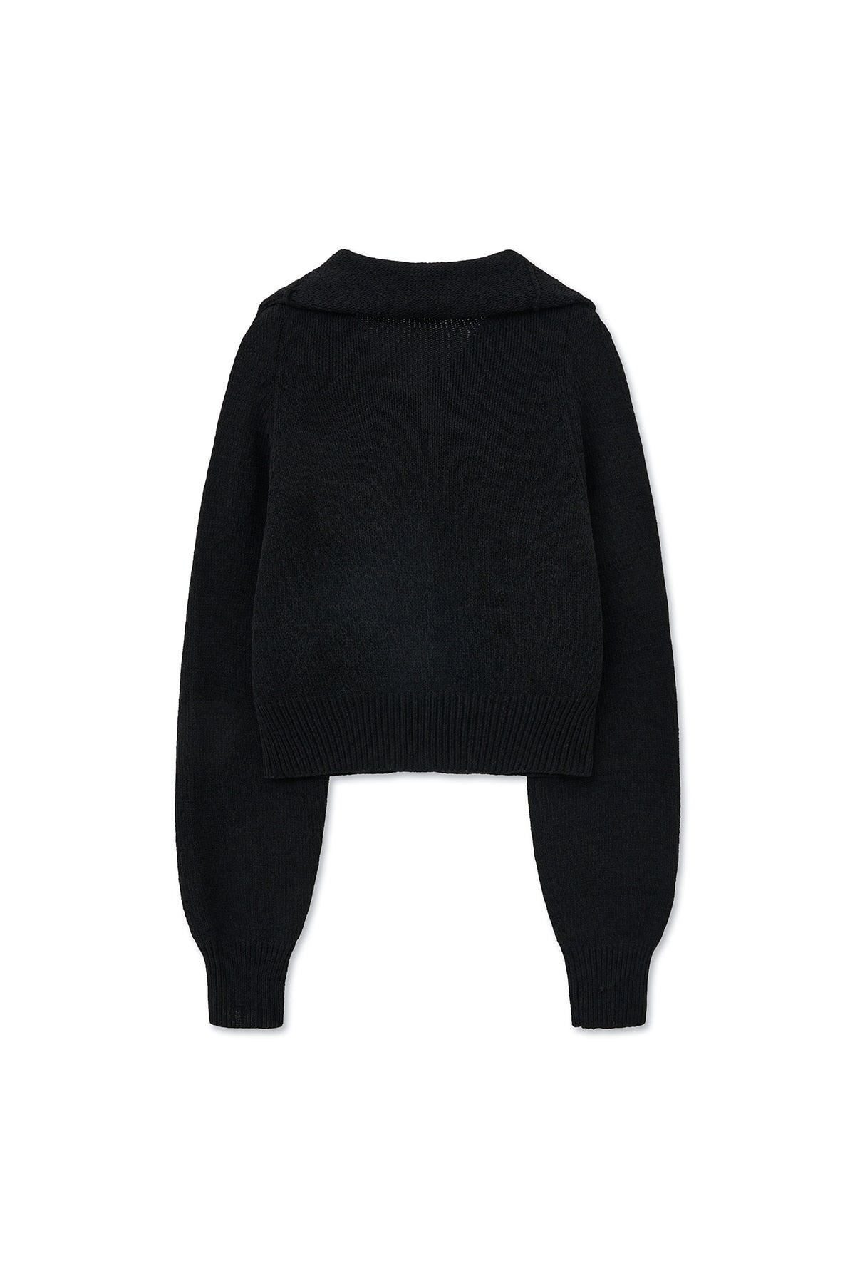 [matinkim] HOOK POINT TWO WAY CROSS CARDIGAN IN BLACK